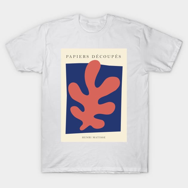 Henri Matisse - Cut-outs #45 T-Shirt by GoodMoreInc